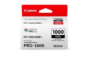 Canon tusz Matte Black PFI-1000MBK, PFI1000MBK, 0545C001, 0545C002