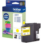 Brother tusz Yellow LC-221Y, LC221Y