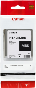 Canon tusz Matte Black PFI-120MBK, PFI120MBK, 2884C001