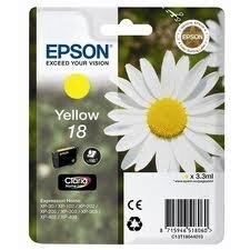 Epson tusz Yellow 18, T1804, C13T18044012