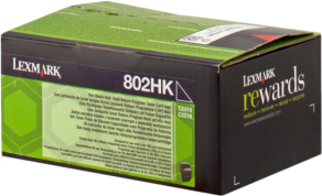 Lexmark toner Black 802HK, 80C2HK0