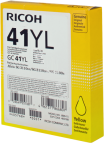Ricoh żel Yellow 41YL, GC-41YL, GC41YL, 405768