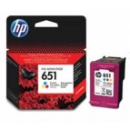 HP tusz Color 651, C2P11AE