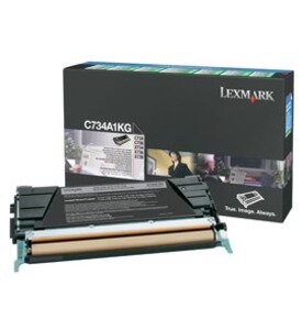 Lexmark toner Black C734A1KG