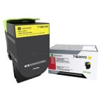 Lexmark toner Yellow 75B20Y0 (return)