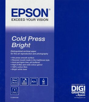 Epson C13S042314 Cold Press Bright 24 