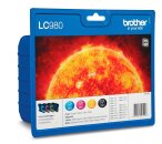 Brother 4 x tusz CMYK LC-980VALBP, LC980VALBP