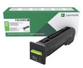 Lexmark toner Black 72K20KE (opakowanie korporacyjne)