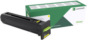 Lexmark toner Yellow 72K20YE (opakowanie korporacyjne)