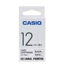 Casio taśma etykiet XR-12WE1, XR12WE1