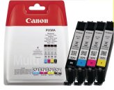 Canon 4 x tusz: CLI-571CMYK, CLI571CMYK, 0386C004, 0386C005