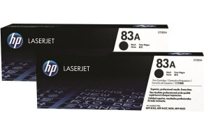 HP 2 x toner Black 83A, CF283AD