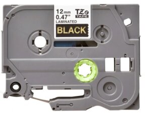 Brother etykiety 12 mm. x 8 m. TZE-334, TZE334 (zamiennik)