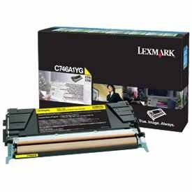 Lexmark toner Yellow C746A1YG