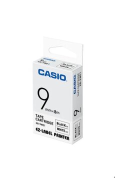 Casio taśma etykiet XR-9WE1, XR9WE1