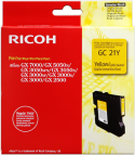 Ricoh żel Yellow GC-21Y, GC21Y, 405535