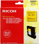 Ricoh żel Yellow GC-21Y, GC21Y, 405535