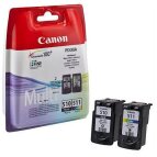 Canon 2 x tusz: Black PG-510, PG510 + Color CL-511, CL511, 2970B010