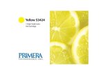 Primera Technology tusz Yellow 53424, 053424