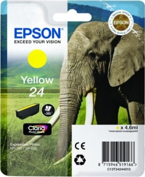 Epson tusz Yellow 24, T2424, C13T24244012