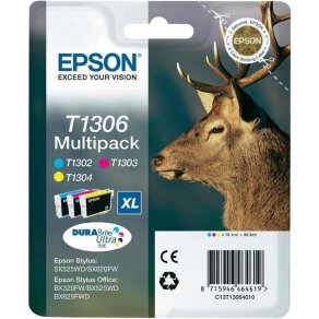 Epson 3 x tusz CMY T1306, C13T13064012