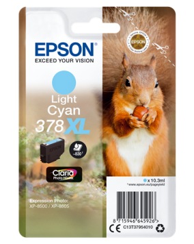 Epson tusz Light Cyan 378XL, C13T37954010