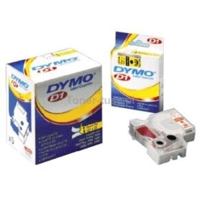 Dymo taśma D1 nielaminowana 53721, S0721010