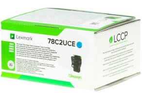 Lexmark toner Cyan 78C2UCE