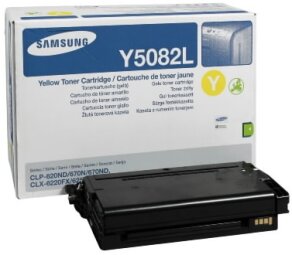 Samsung toner Yellow Y5082, CLTY5082L, CLT-Y5082L, SU532A