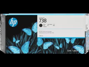 HP tusz Black 738, 498N8A