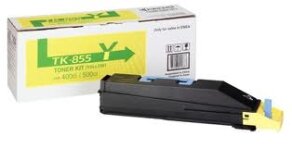 Kyocera toner Yellow TK-855Y, TK855Y, 1T02H7AEU0