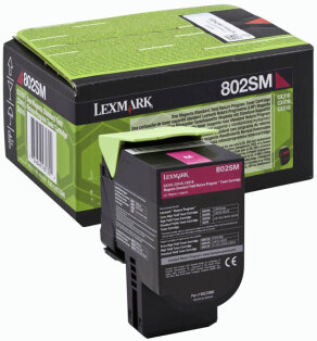 Lexmark toner Magenta 802SM, 80C2SM0