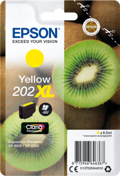 Epson tusz Yellow 202XL, C13T02H44010