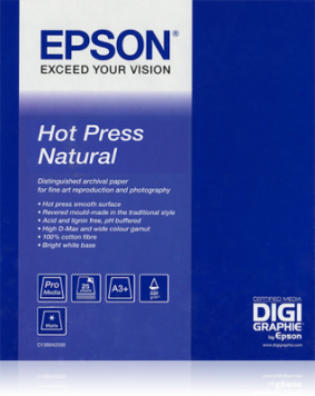 Epson C13S042324 Hot Press Natural 24 
