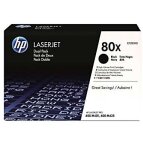 HP 2 x toner Black 80X, CF280XD