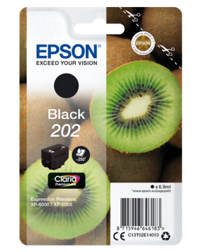 Epson tusz Black 202, C13T02E14010