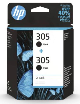 HP 2 x tusz Black 305, 3YM61AE, 6ZD18AE