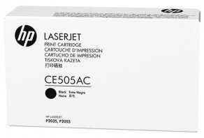 HP toner Black 05A, CE505AC (opakowanie korporacyjne)