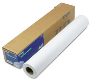 Epson C13S041782 Ultrasmooth Fine Art Paper Roll, 24