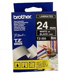 Brother etykiety 24 mm. x 8 m. TZE-355, TZE355