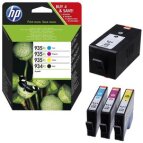 HP 4 x tusz CMYK: 934XL, C2P23AE + 935XL (C2P24AE + C2P25AE + C2P26AE), X4E14AE