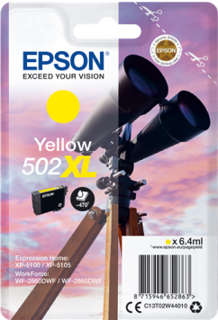 Epson tusz Yellow 502XL, C13T02W44010