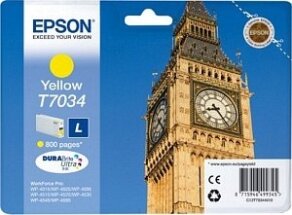 Epson tusz Yellow T7034, C13T70344010