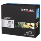 Lexmark toner Black 12A7360
