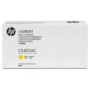 HP toner Yellow 507A, CE402YC (opakowanie korporacyjne)