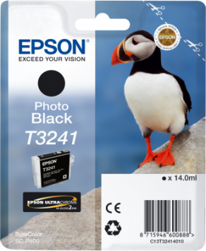 Epson tusz Photo Black T3241, C13T32414010
