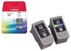 Canon 2 tusz: Black PG-40, PG40 + Color CL-41, CL41, 0615B043