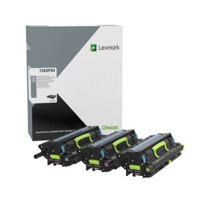 Lexmark bębny CMY + wywoływacze CMY 72K0FV0 (return)