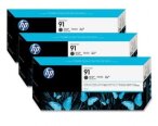 HP tusz Matte Black 3 x 91, C9480A