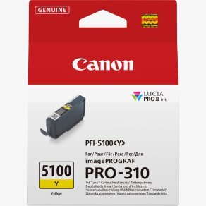 Canon tusz Yellow PFI-5100Y, PFI5100Y, 6955C001